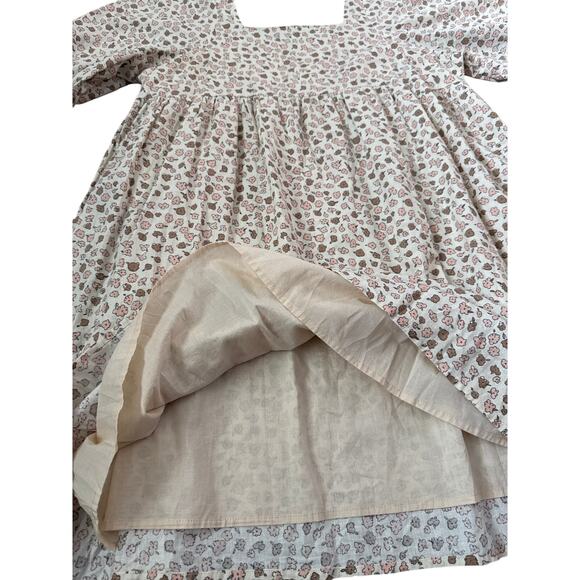 Rylee & Cru Neutrals Superbloom Greta Linen-Blend Babydoll Dress Size Large‎ - Picture 5 of 9